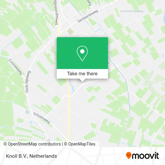 Knoll B.V. map