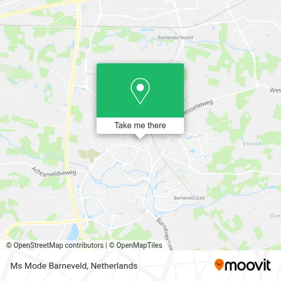 Ms Mode Barneveld map