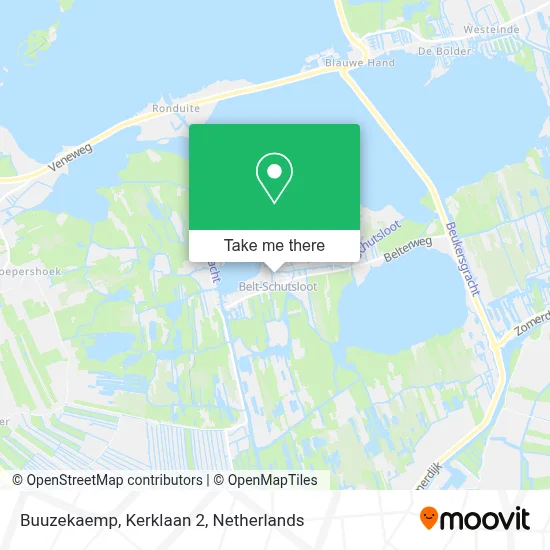 Buuzekaemp, Kerklaan 2 Karte