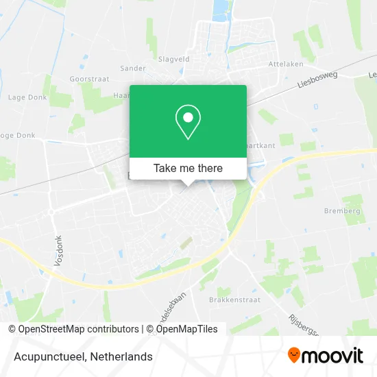 Acupunctueel map