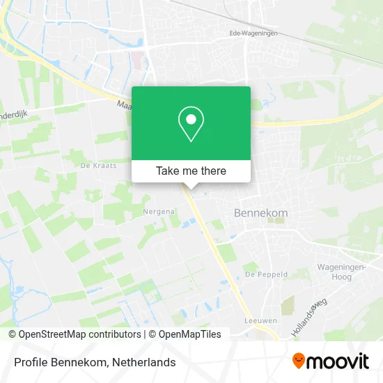 Profile Bennekom map