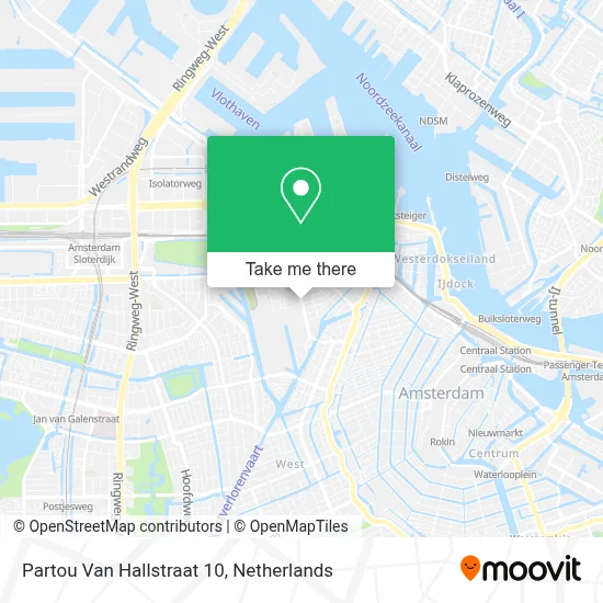 Partou Van Hallstraat 10 map