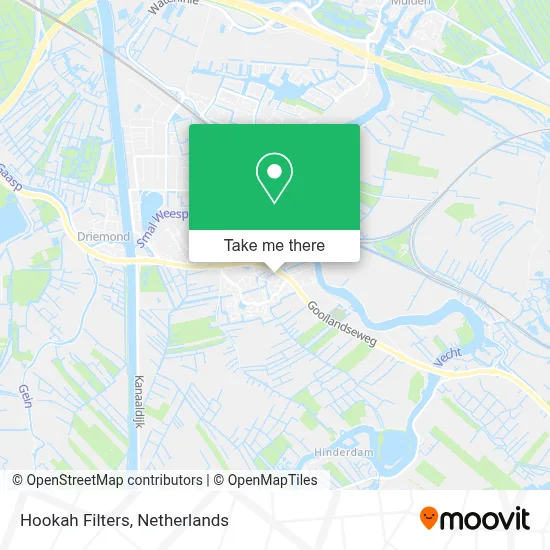 Hookah Filters map