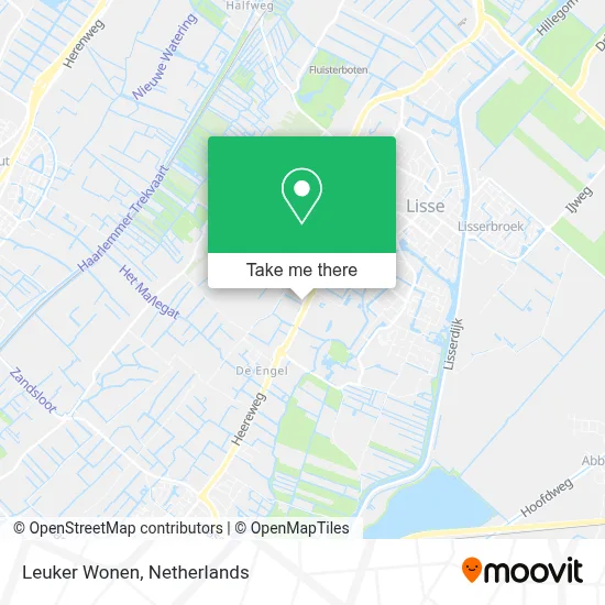 Leuker Wonen map