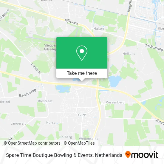 Spare Time Boutique Bowling & Events map