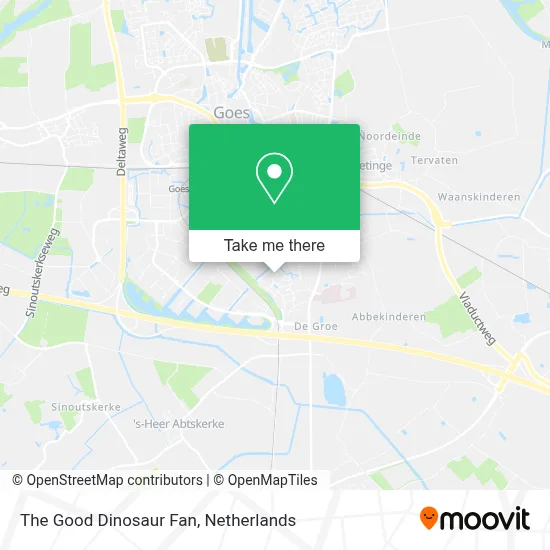 The Good Dinosaur Fan map