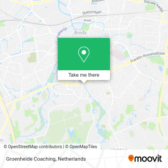 Groenheide Coaching map