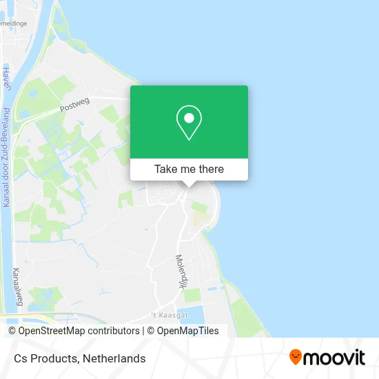 Cs Products map