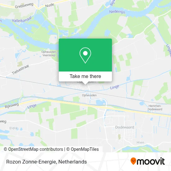 Rozon Zonne-Energie map