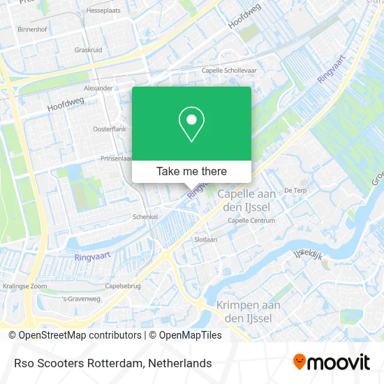 Rso Scooters Rotterdam map