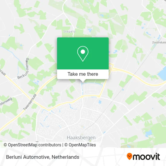 Berluni Automotive map