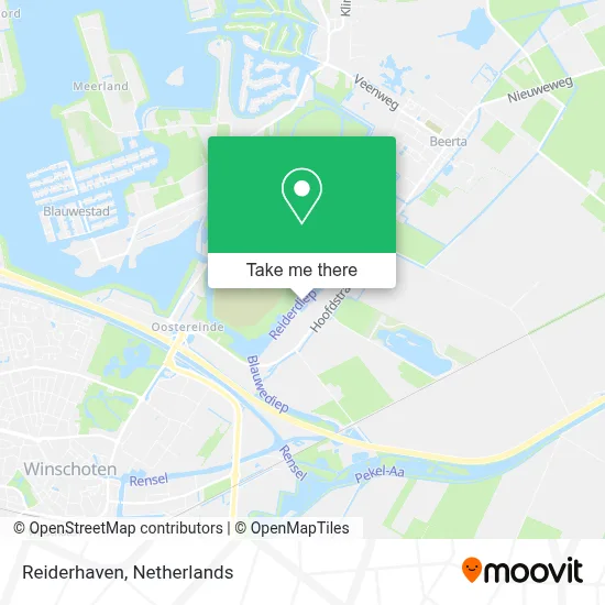 Reiderhaven map