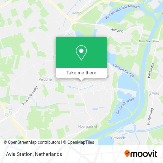 Avia Station map