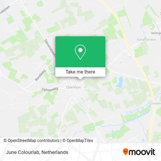 June Colourlab map