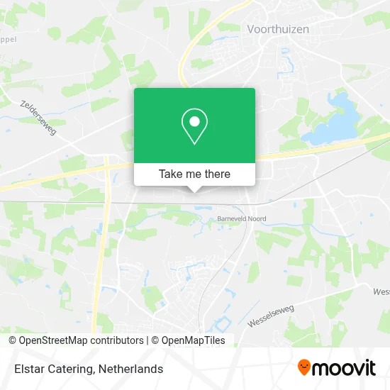 Elstar Catering map