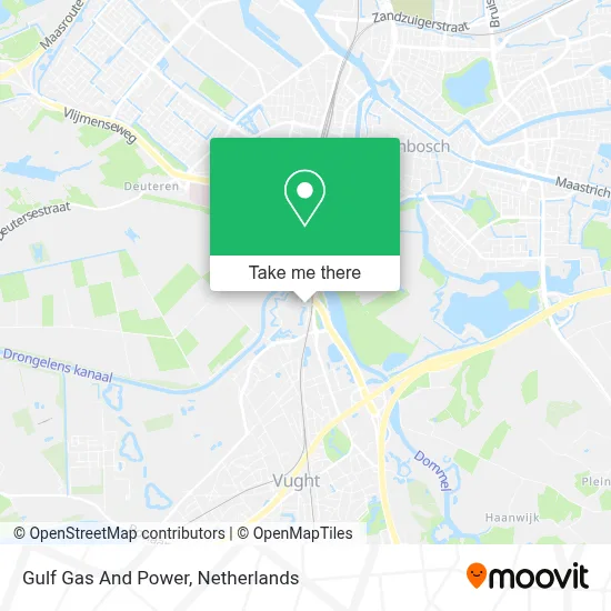 Gulf Gas And Power map