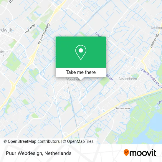 Puur Webdesign map