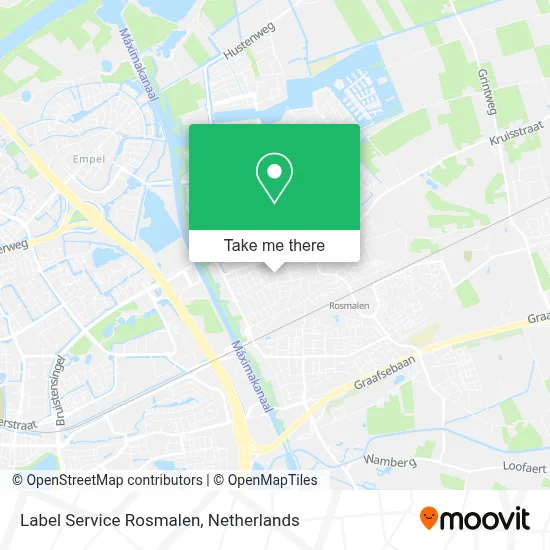 Label Service Rosmalen Karte