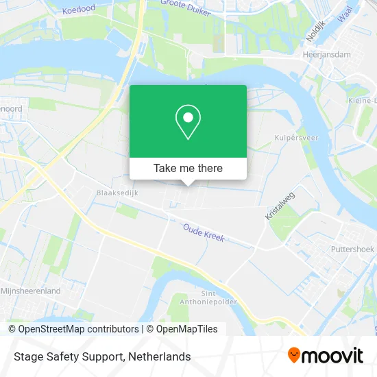 Stage Safety Support map
