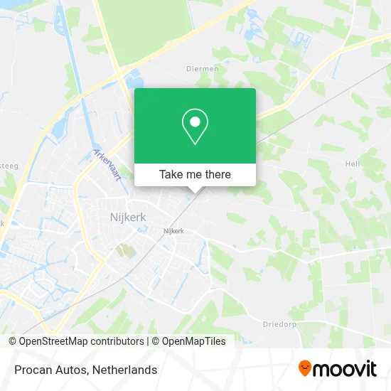 Procan Autos map