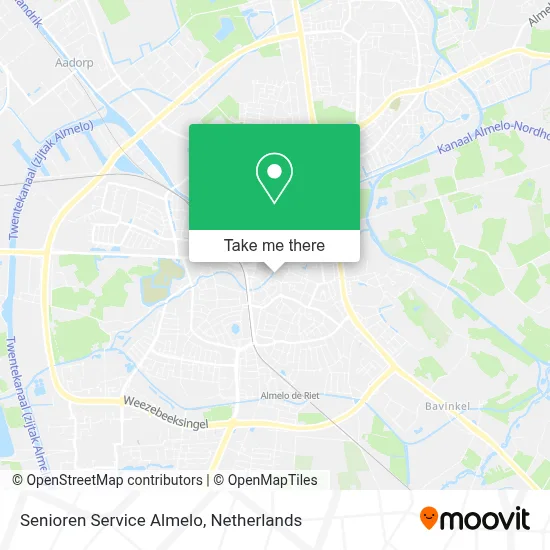 Senioren Service Almelo map
