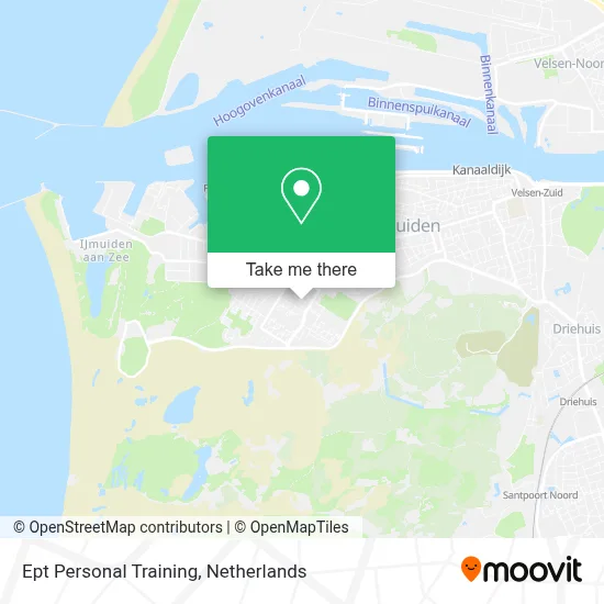 Ept Personal Training map