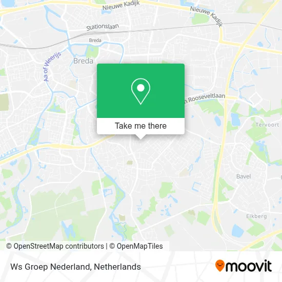 Ws Groep Nederland map