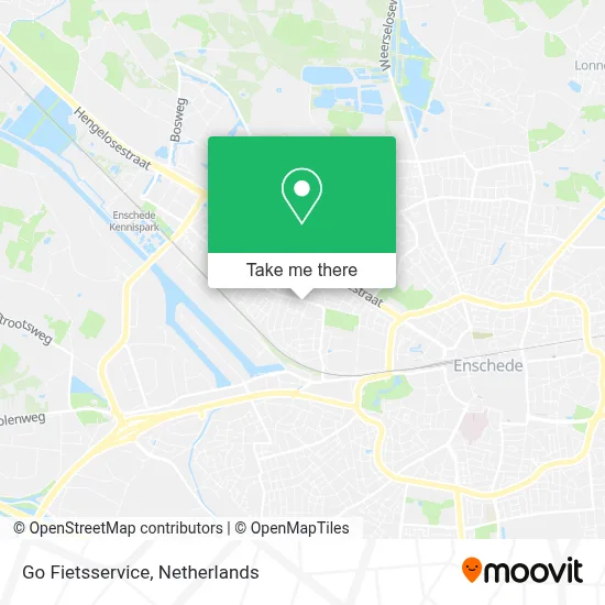 Go Fietsservice map