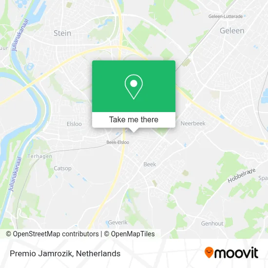 Premio Jamrozik map