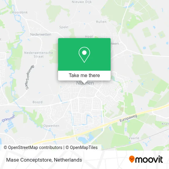 Mase Conceptstore map