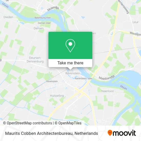 Maurits Cobben Architectenbureau map