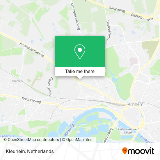 Kleurlein map