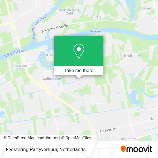Feestering Partyverhuur map