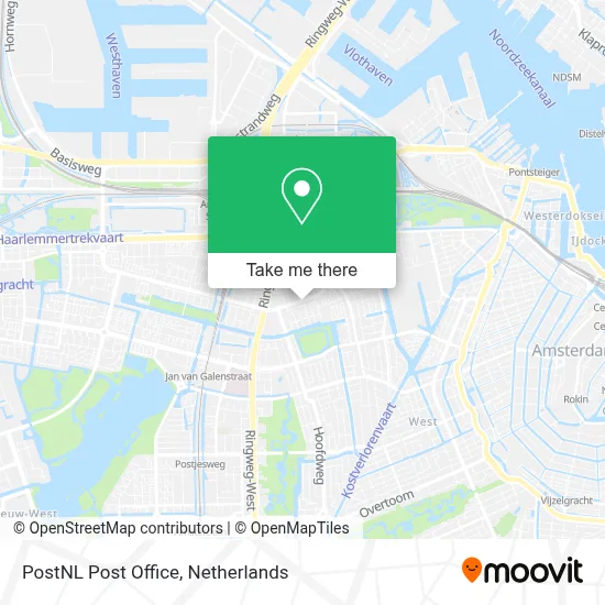 Postnl Postkantoor map