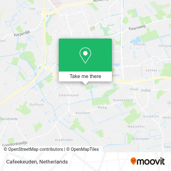 Cafeekeuden map