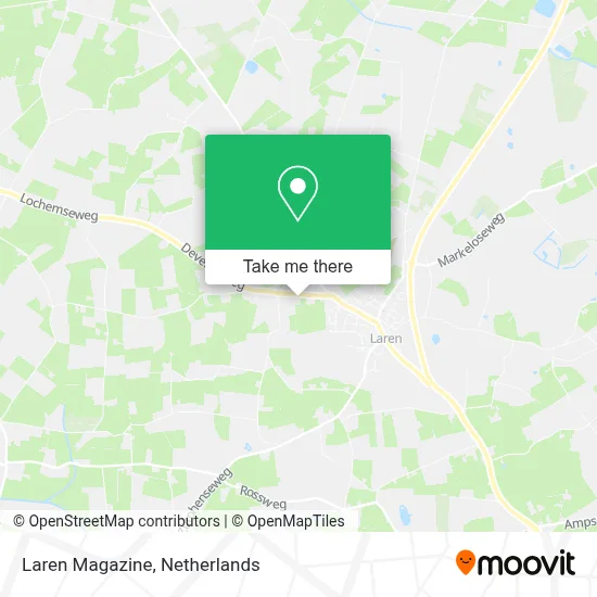 Laren Magazine map
