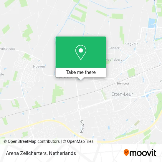 Arena Zeilcharters map
