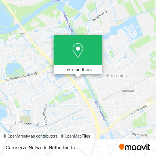 Comserve Network Karte
