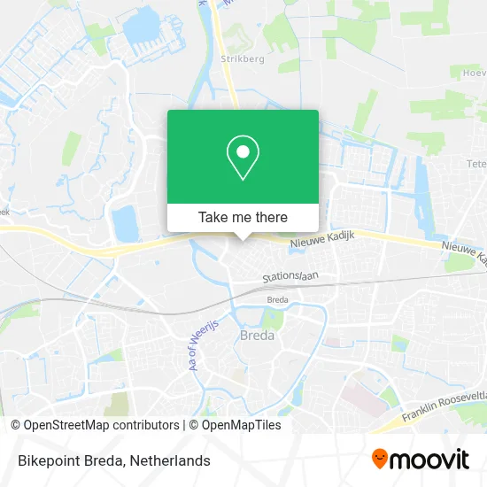 Bikepoint Breda Karte