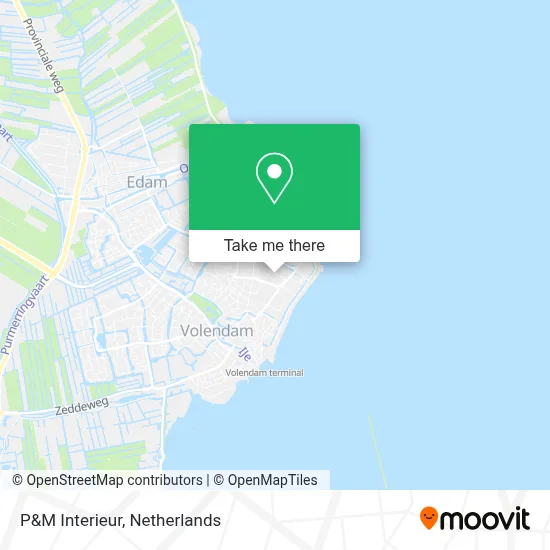 P&M Interieur map