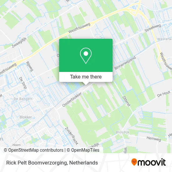 Rick Pelt Boomverzorging map