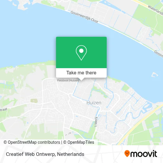 Creatief Web Ontwerp Karte