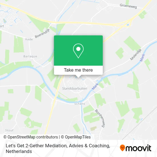 Let's Get 2-Gether Mediation, Advies & Coaching map