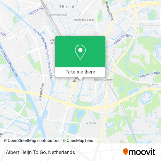 Albert Heijn To Go Karte