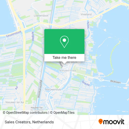 Sales Creators map
