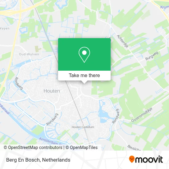 Berg En Bosch map