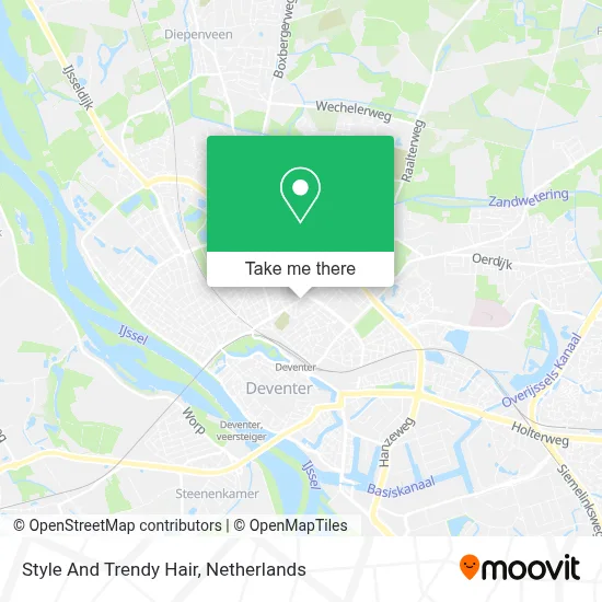 Style And Trendy Hair map