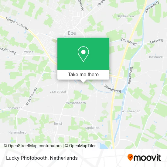 Lucky Photobooth map