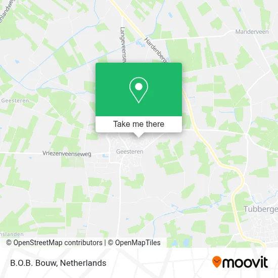 B.O.B. Bouw map