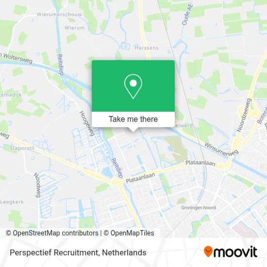 Perspectief Recruitment map